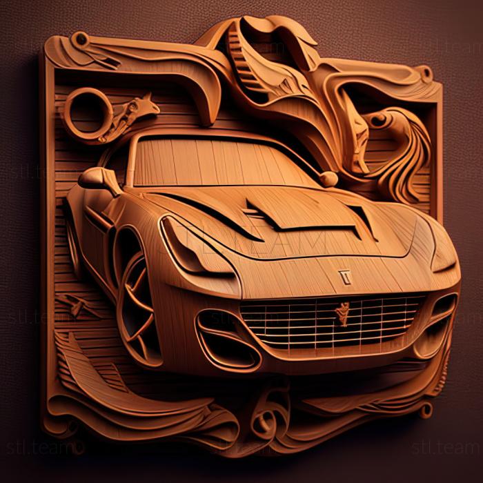 3D модель Ferrari FF (STL)